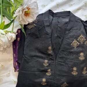 Indian Boutique Silk Salwar Kameez set